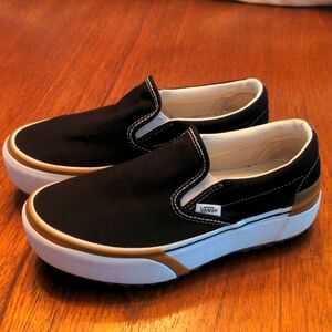 Vans Stacked Canvas Slip-on Gum Sole